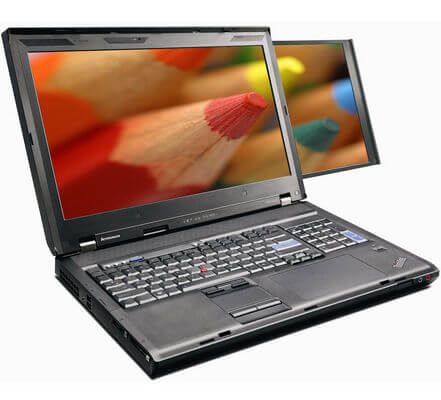 Замена жесткого диска на ноутбуке Lenovo ThinkPad W701ds